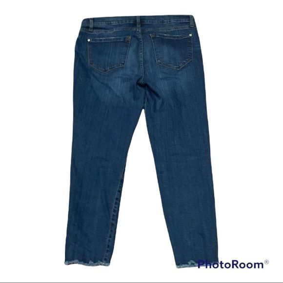 Kenzie Jeans The Effortless skinny crop raw hem size 8/29 - Picture 3 of 10